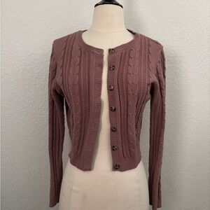 Women's Fawn Cable Knit Sweater